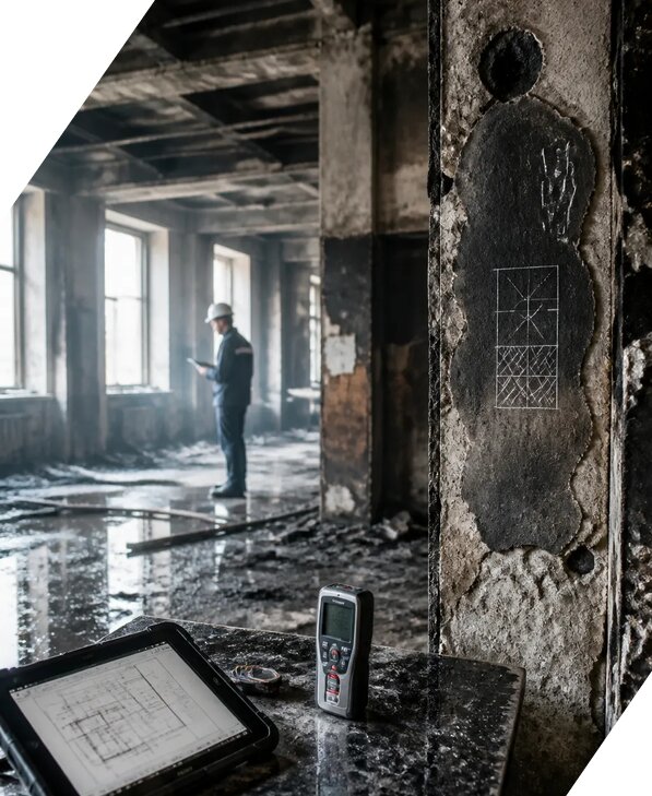 Обследование зданий после пожара в Кисловодске от 16041 р. | ЭкспертизаРоссия