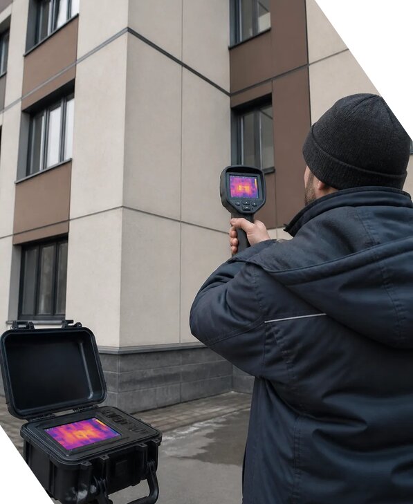 Тепловизионное обследование зданий и сооружений в Кисловодске